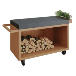 OFYR Mise en Place Table Corten 135 PRO donkergrijs keramiek