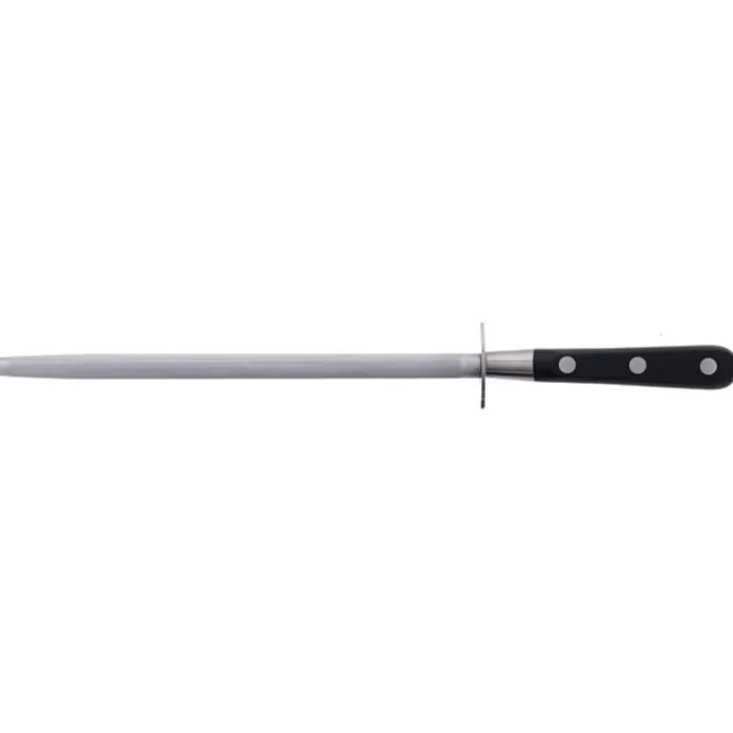 Oldenhof aanzetstaal 25 cm rvs zwart
