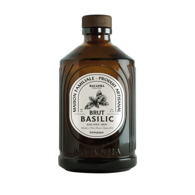 Oldenhof Bacanha bio basilicum siroop 400 ml