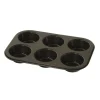 Oldenhof Bakers Select bakplaat 6 muffins staal