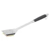 Oldenhof barbecueborstel met messing haren 43 cm rvs