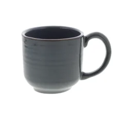 Oldenhof beker met oor ø 13 cm aardewerk blauw