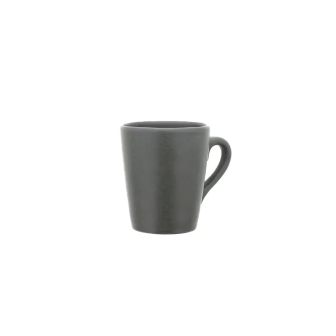 Oldenhof 1821 beker met oor 300 ml aardewerk mat grijs-groen