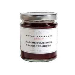 Oldenhof Belberry aardbeien & frambozen confiture 215 gram