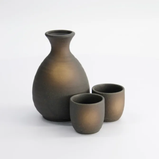 Oldenhof Bizenbuki Sake Set 3-delig