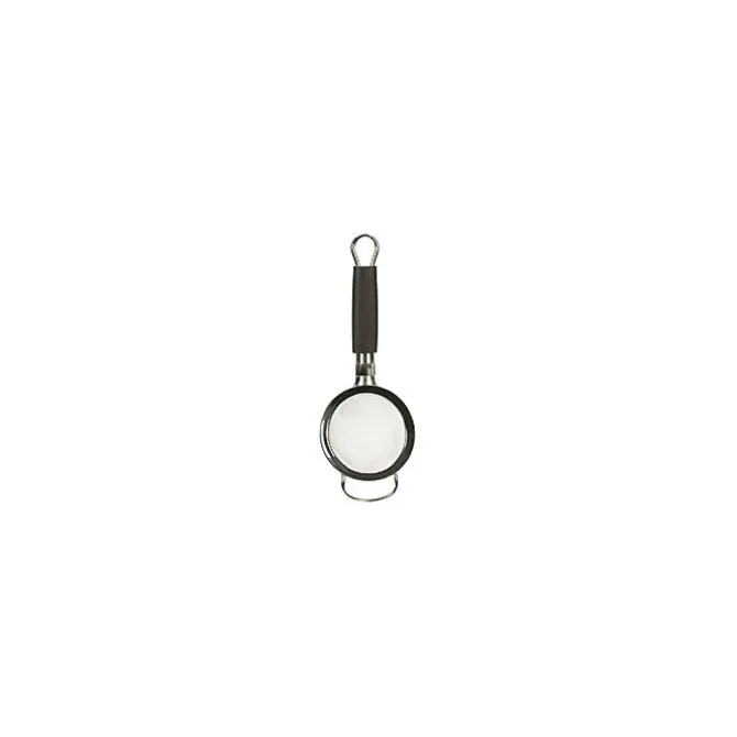Oldenhof bolzeef softgrip ø 12,5 cm rvs zwart
