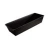 Oldenhof cakevorm 25 cm aluminium zwart