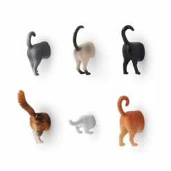Oldenhof cat butt magneten set van 6