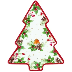 Oldenhof Christmas Berries bord 25,5 cm porselein