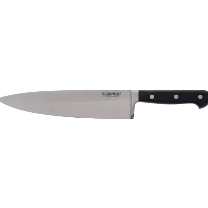 Oldenhof Classic koksmes 25 cm messenstaal