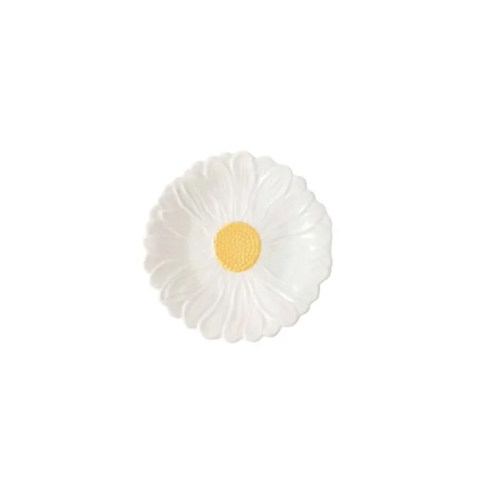 Oldenhof Daisy dessertbord ø 21 cm aardewerk wit