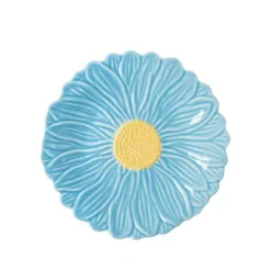 Oldenhof Daisy gebaksbord ø 16 cm aardewerk blauw