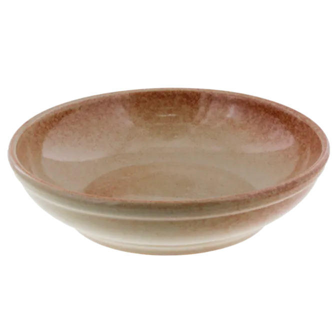 Oldenhof 1821 diep bord ø 23 x 5,5 cm aardewerk beige