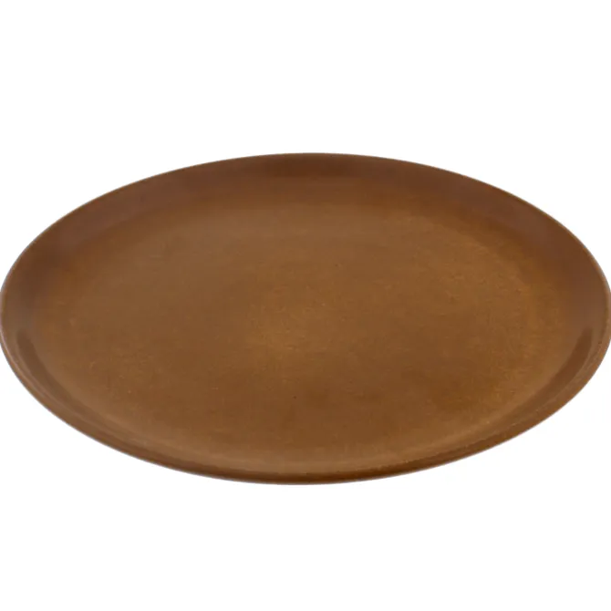 Oldenhof 1821 dinerbord ø 27 cm aardewerk mat bruin