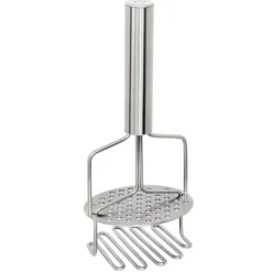 Oldenhof dubbele pureestamper 25 cm rvs