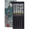 Oldenhof eetstokjes 22,5 cm hout Geisha 5 stuks