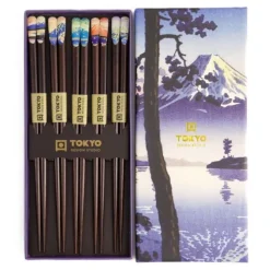 Oldenhof eetstokjes giftbox Fuji 5 stuks