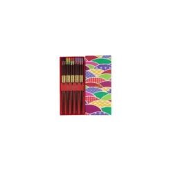 Oldenhof eetstokjes Hout Multi 22,5 cm 5 stuks