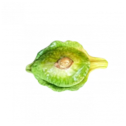 Oldenhof Escargot schaaltje met deksel aardewerk