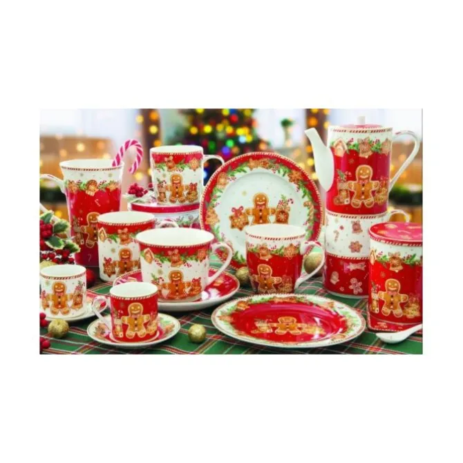 Oldenhof Fancy Gingerbread mok 350 ml porselein
