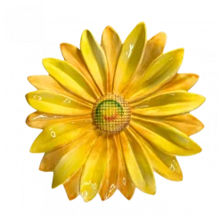 Oldenhof Fiori schaal L 34 cm aardewerk