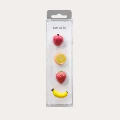 Oldenhof Fruit koelkastmagneten 4-delig