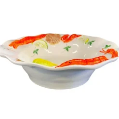 Oldenhof Frutti di Mare diepe schaal met ribbel ø 30 cm