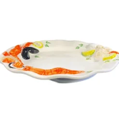 Oldenhof Frutti di Mare schaal met ribbel ø 38 cm