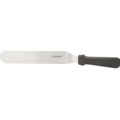 Oldenhof gebogen glaceermes 21 cm rvs