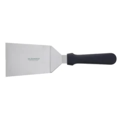 Oldenhof gebogen spatel 12,5 cm rvs zwart