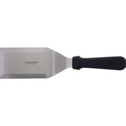 Oldenhof gebogen vleesspatel 12,5 cm rvs