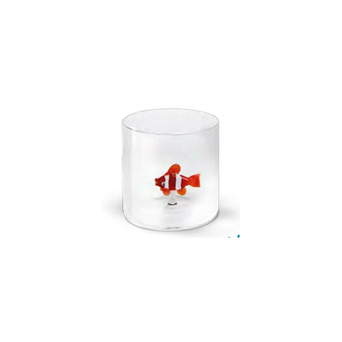 Oldenhof glazen beker met clownvis 250 ml
