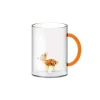 Oldenhof glazen mok met hert 420 ml