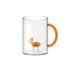 Oldenhof glazen mok met hert 420 ml