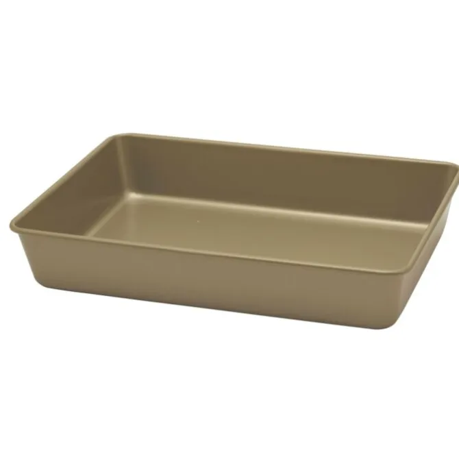 Oldenhof Golden Heritage braadslede 33 x 23 cm staal