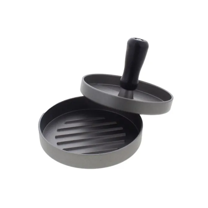 Oldenhof hamburgerpers 12 cm aluminium