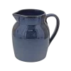 Oldenhof 1821 Hazelnut karaf 1 liter aardewerk blauw