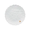 Oldenhof Holly & Berries serveerbord 20 cm porselein cadeaubox wit