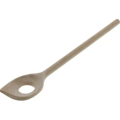 Oldenhof houten lepel met gat 30 cm