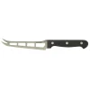 Oldenhof kaasmes met uitsparingen 14 cm rvs zwart