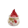 Oldenhof Kerstboom in zak voorraadpot 20 x 14 cm aardewerk