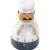 Oldenhof keukentimer chef met koksmuts 60 min kunststof