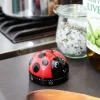Oldenhof keukentimer lieveheersbeestje rood ∅ 4,5 cm
