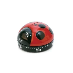 Oldenhof keukentimer lieveheersbeestje rood ∅ 4,5 cm