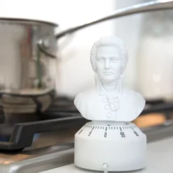 Oldenhof keukentimer Mozart wit 11,4 x ∅ 5,7 cm