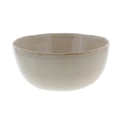 Oldenhof kleine saladeschaal ø 25 cm aardewerk gebroken wit