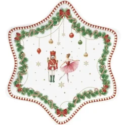 Oldenhof Magie de Noel bord ø 22,5 cm porselein