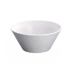 Oldenhof Napoli kom konisch ø 24 cm porselein wit