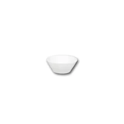Oldenhof Napoli kom konisch ø 16 cm porselein wit