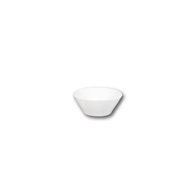 Oldenhof Napoli kom konisch ø 16 cm porselein wit